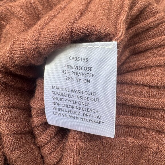 Picadilly Textural Stripe Pullover Sweater NWT - Picture 4 of 4